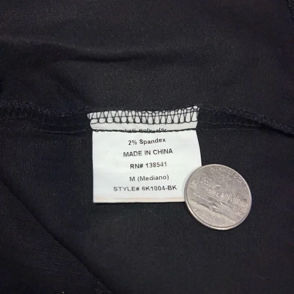 Charlotte Russe Black Mini Skirt with Front Buttons - Picture 5 of 5